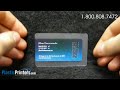 icehouse's Cool Frosted Business Card