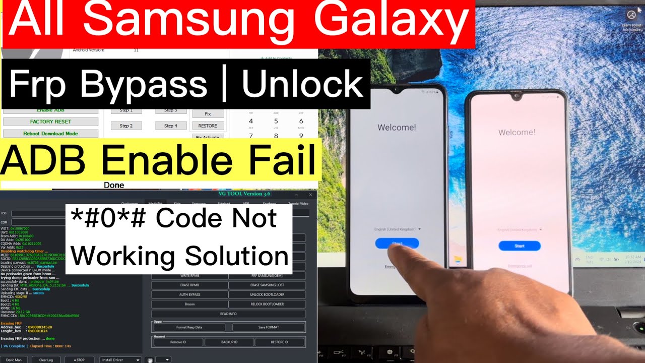 Boom!! All Samsung Frp Bypass ADB Enable Fail | Code Boom!! All Samsung Frp Bypass ADB Enable Fail | Code