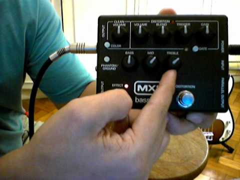 Pedal MXR BASS DI+ M80  Fender Precision