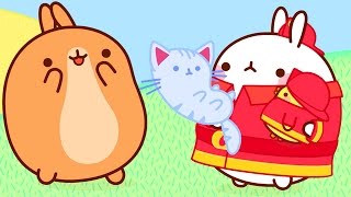 MOLANG is the FIREMEN - MOLANG COMPILATION - Cartoon for Kids