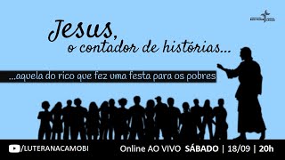 JESUS e aquela do rico que fez uma festa para os pobres