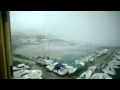 Tromba d'aria sul porto di Gallipoli WATERSPOUT - Video - 19 novembre 2013