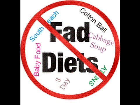 Common Fad Diets