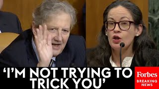 ALMOST UNWATCHABLE: John Kennedy Asks Democrats' Witness The Same Question Over 