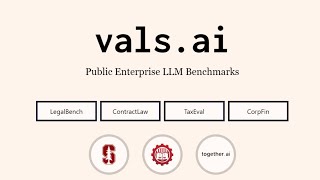 Free Llm Benchmarks For Enterprise - Vals Ai