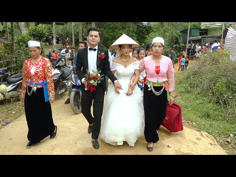 Đám cưới dân tộc Mường Hòa Bình, cô dâu trẻ nhất huyện Lạc Sơn