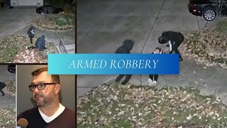 Horrifying Ordeal Surveillance Video Captures Robbery Outside Chicago Home