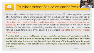 GST Assessments Part-1 by CA. Puneet Oberoi | Profsindia