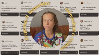 Preguntas & Respuestas Qué Te Impulsó A Difundir El Homeschool? Disciplina, Rutinas, Currículo
