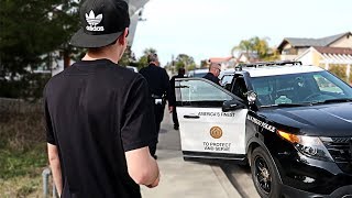 We had to call the police... We had to call the police...