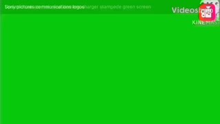 Large Steam Locomotive And Dinosaur Stampede Green Screen