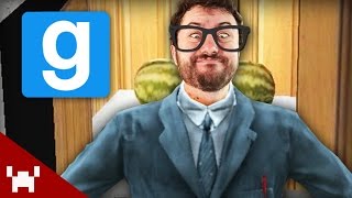 OLD MAN IN THE CUPBOARD! (Garry's Mod Prop Hunt)