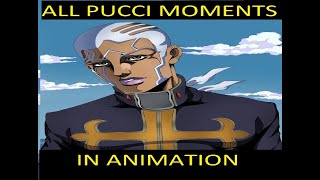 All Enrico Pucci Moments In Animationвсе Моы Энрико Пуччи В Анимацииstone Oceanjojo Part 6
