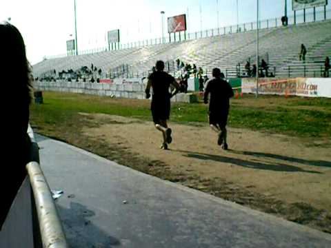 Somewhere around 11.5 miles right before the mystery obstacle which we