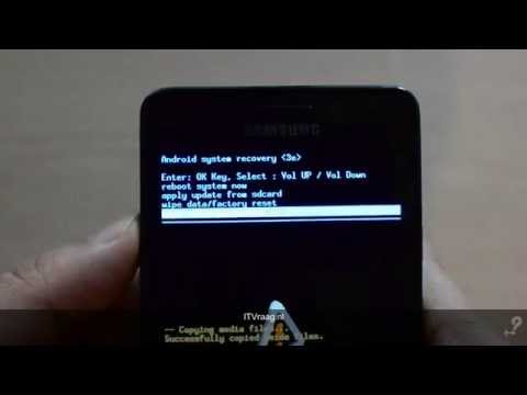 Samsung Galaxy S2 - Hard reset (ITVraag.nl) Twitter Itvraag Facebook Itvraag Samsung Galaxy S2 Hard Reset All Data Will Be Lost This Is Not...