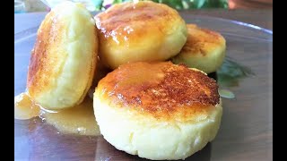 Кулинария с Лизой - На завтрак сырники Кулинария с Лизой - На завтрак сырники