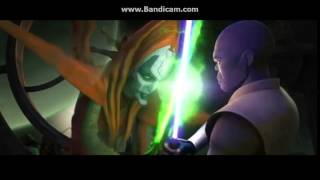 Star Wars the Clone Wars: Mace Windu vs Mother Talzin
