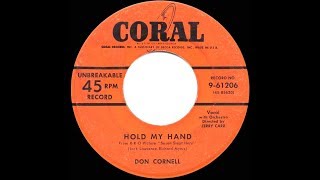 Watch Don Cornell Hold My Hand video