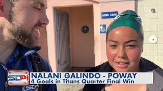 Post Game with Nalani Galindo from Poway Water Polo