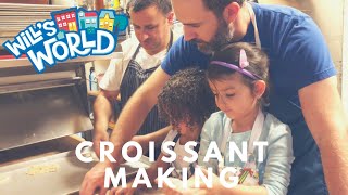 Will's World - Croissant Making with Plaisir Sucre