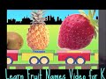 learn fruit names