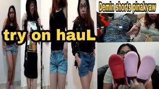 Try On Haul Demin Shorts Labanan Ng Legs Ito Pinay Sa Abroad Mhay Labrador