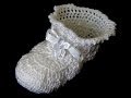 Crochet : Zapatito de Bebé. Parte 1 de 2
