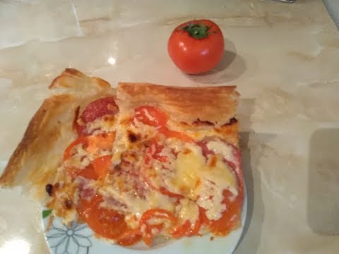 Pizza\Пицца на слоеном тесте. Вкусно и быстро Pizza\Пицца на слоеном тесте. Вкусно и быстро