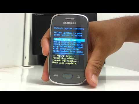 Como Fazer Hard Reset Galaxy Pocket neo GT S5310B (How To Hard Reset