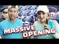 INSANE KING'S Chest Opening with my Wife - Clash Royale - Surprise Ending