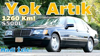 Hem Boyasiz Hem De 1260 Km.de W140 Mercedes S500L