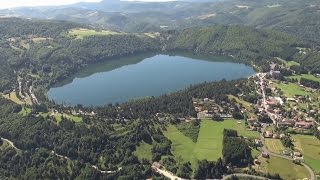 Lardèche En Autogyre Gerbier De Jonc, Lac Dissarlés, Mont Mézenc