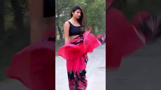 Insta Reels Shorts Tiktok Beautiful Girl Dance Y Saree Hot Bhabhi Viral Video Backless Saree Suit