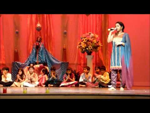 Saraswati Vandana Hey Sharde maa opening Prayer at Diwali Function...