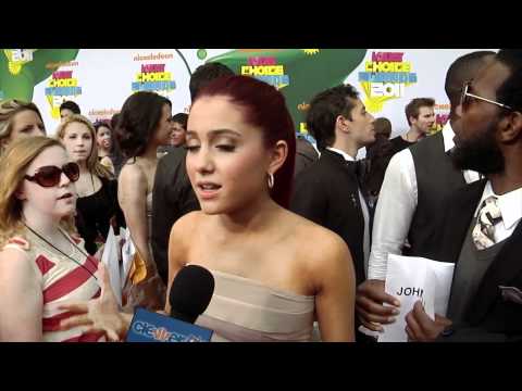 Ariana Grande 2011 Kids' Choice Awards Interview