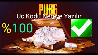 Uc Kodu Nereye Yazılır Ve Nasıl Yüklenir Pubg Mobile