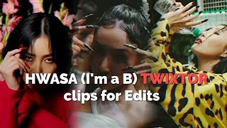 Hwasa Im A B Twixtor Clips For Edits
