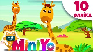 Zürafa Şarkısı + Daha Fazla Çocuk Şarkısı | Miniyo