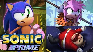 Слив Sonic Prime (2022) - Альтернативный Тейлз, Эми И Эггманы | Мультивселенная Соника