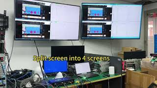 New Product Hdmi2.0 Hdcp2.2 Edid 4 In 4 Out 4K 60Hz Hdmi Quad Multiviewer Switch 4X1 With Pip