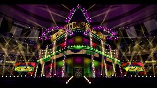 WWE Wrestlemania 34: AJ Styles vs Shinsuke Nakamura Entrances Stage Concept Animation WWE Wrestlemania 34: AJ Styles vs Shinsuke Nakamura Entrances Stage Concept Animation