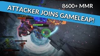 Attacker Joins Gameleap 8.6K Mmr Best Kunkka In The World Dota 2 Pro Guide Trailer