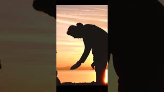 Sunset On Lake Nazik I Nazik Gölünde Gün Batımı. Ahlatbitlis