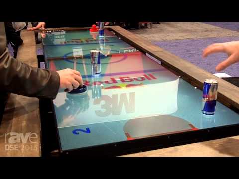 DSE 2015: MultiTaction Demos Digital Air Hockey Table