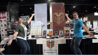 Denver Comic Con: 2017 - Spine Press + Post Booth Setup Timelapse