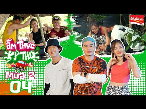 Ẩm Thực Kỳ Thú Mùa 2 | Tập 4: Thuỳ Anh, Song Luân, Dương Lâm hoá "tarzan" vào rừng săn bắt hái lượm