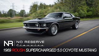 4K Roush Supercharged 5.0 Coyote 1969 Ford Mustang Pro-Touring Fastback - FOR SA