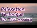 Calm Test Anxiety, Relaxation Breathing Technique by AOMA Graduate School Austin