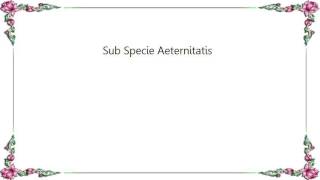 Watch Golden Dawn Sub Specie Aeternitatis video