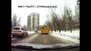 Видео Пермь, Закамск, ул. Маршала Рыбалко. 21.12.2014 от Андрей Ка, Магистральная улица, Пермь, Россия